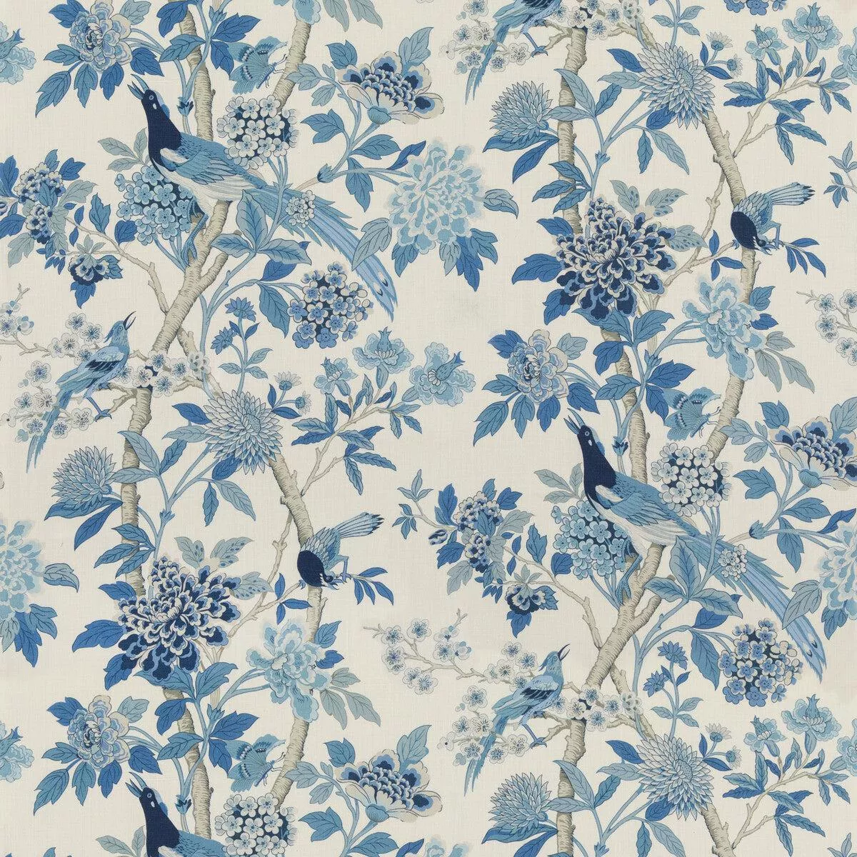 hydrangea-bird-archive-blue-fabric Hydrangea Bird – Archive Blue Fabric