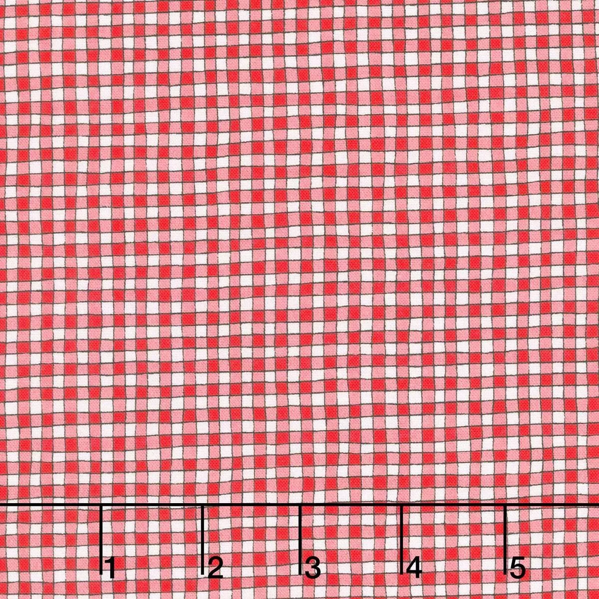 i-heart-you-gingham-red-yardage I Heart You – Gingham Red Yardage