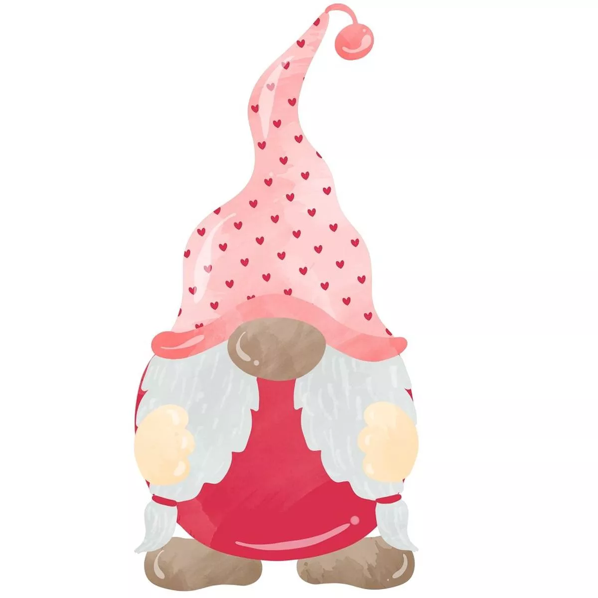 i-love-you-gnomes-5-fabric-panel I Love You Gnomes #5 Fabric Panel