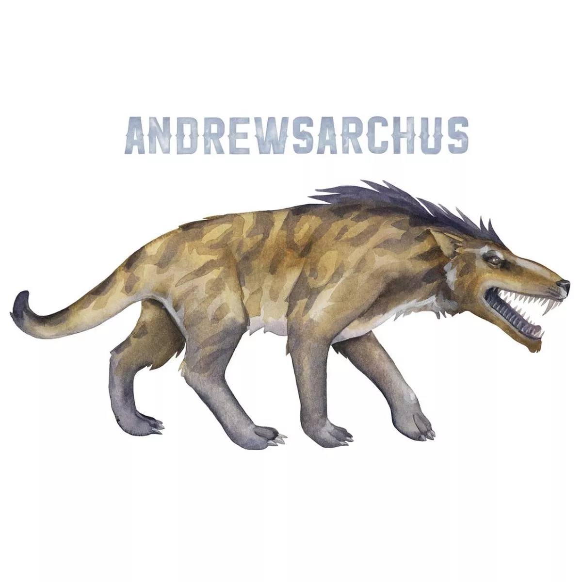 ice-age-andrewsarchus-fabric-panel Ice Age Andrewsarchus Fabric Panel