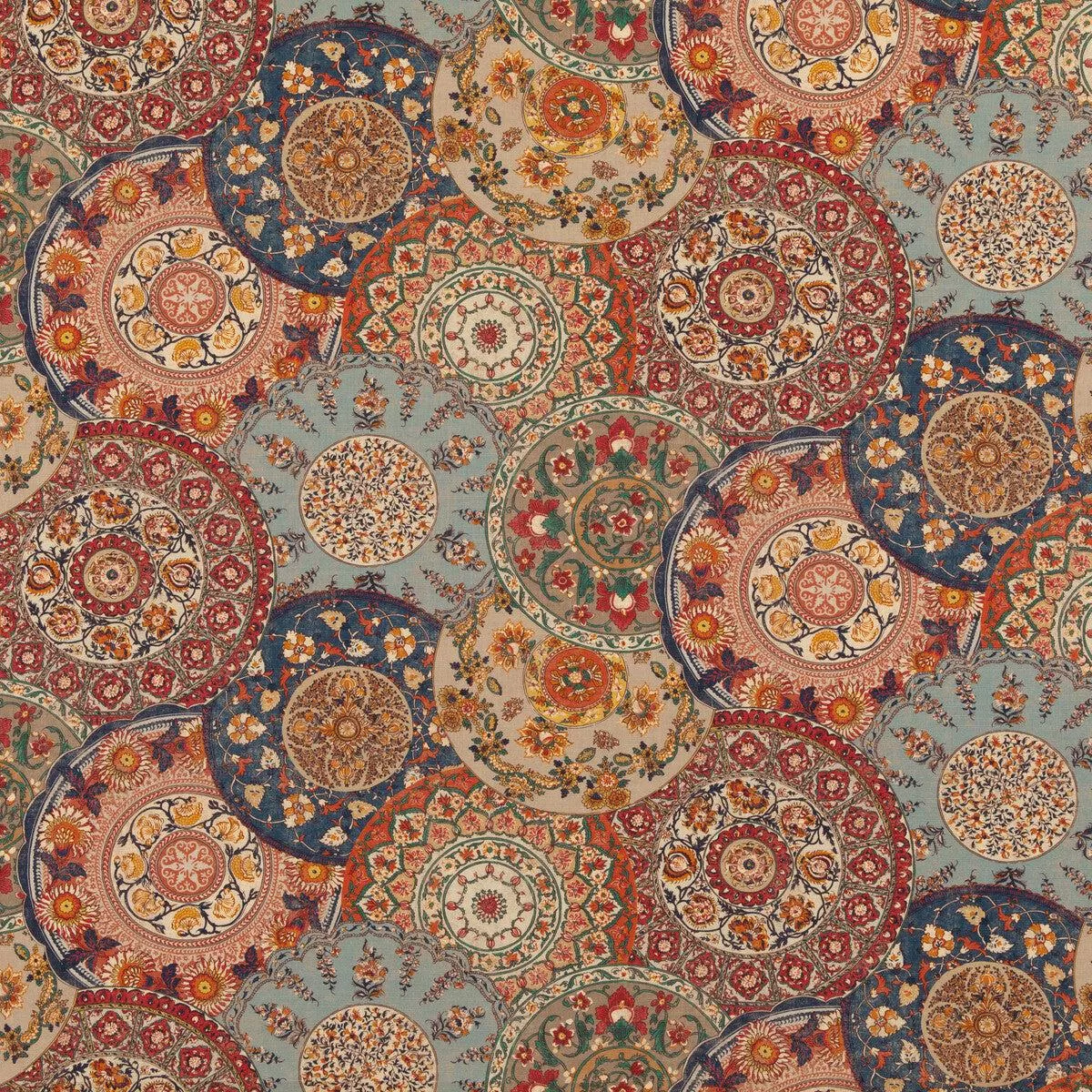 imari-red-indigo-fabric Imari Red/Indigo Fabric