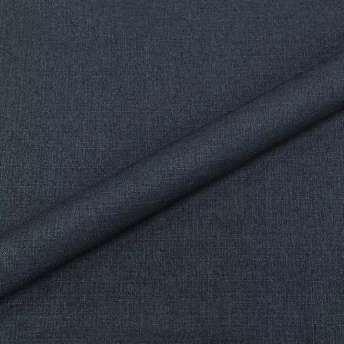 Indigo Blue Solid Upholstery Fabric 56″