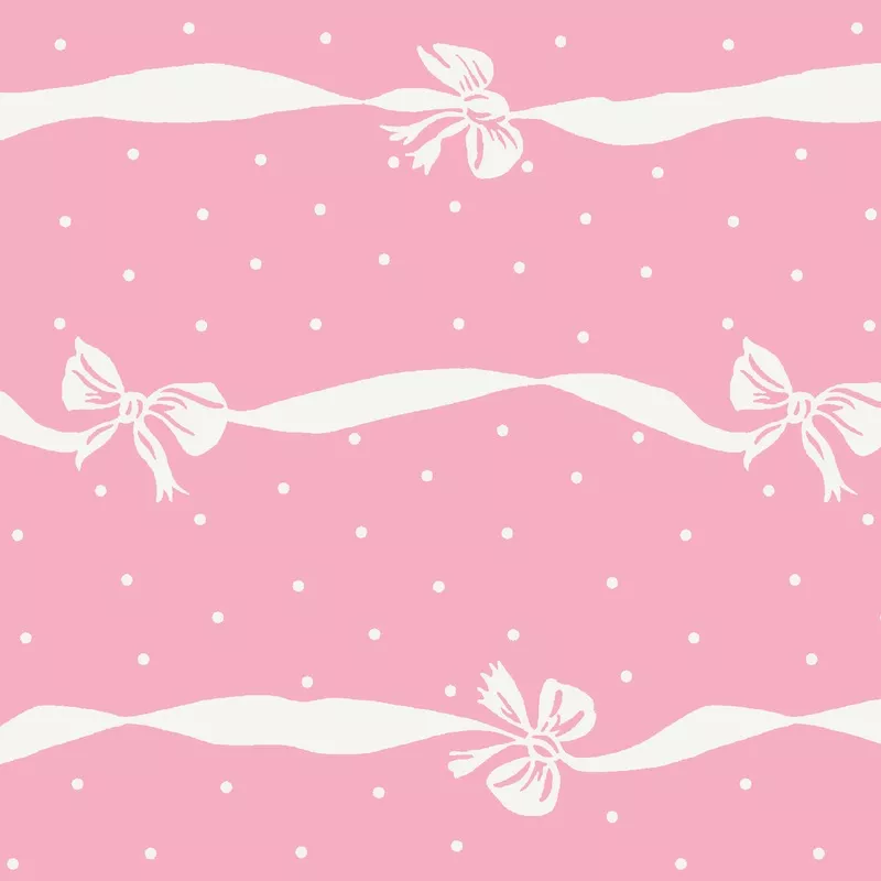 Infinite Bow in Orchid Fabric
