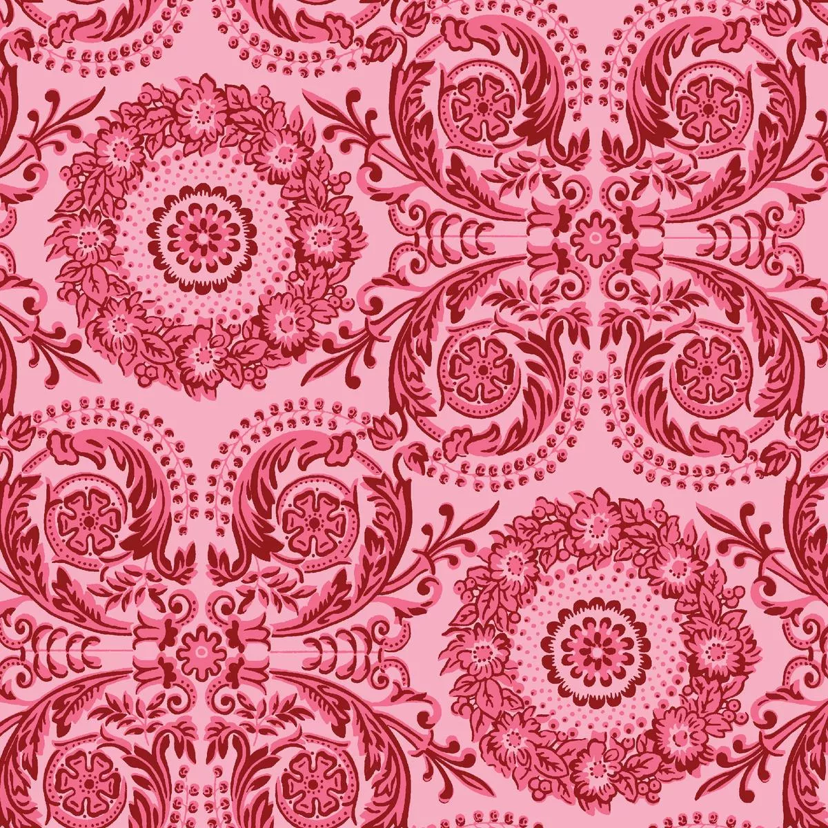 Infinite Romance in Blush Fabric