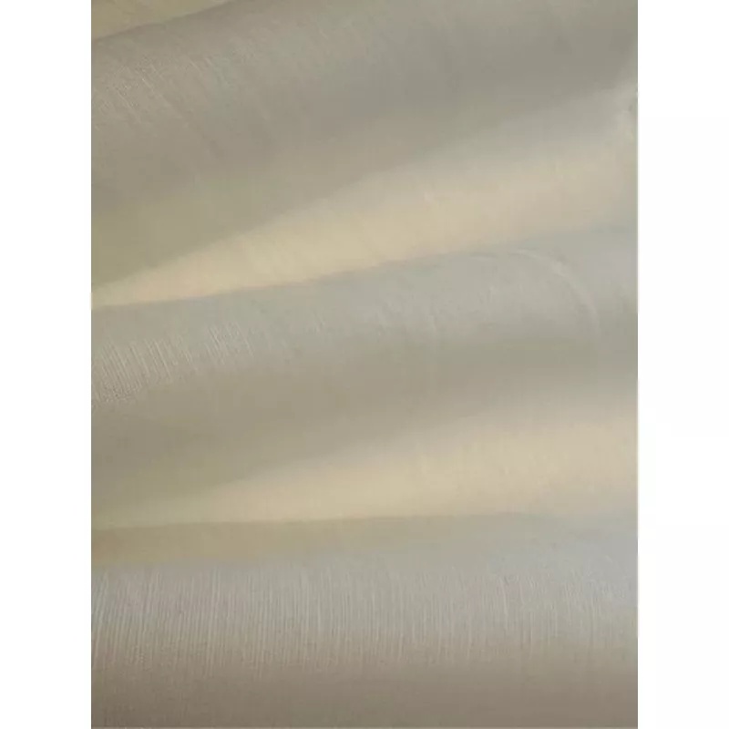 Ivory Lightweight Slubbed LinenSmooth Soft Handle