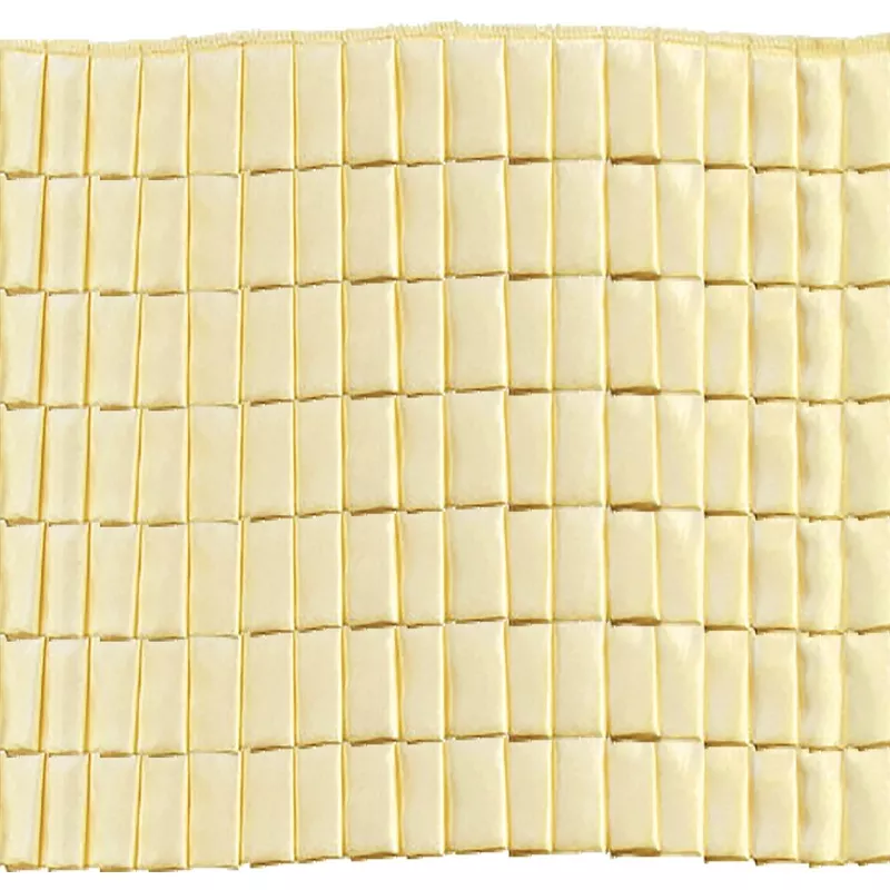Ivory Satin Trim