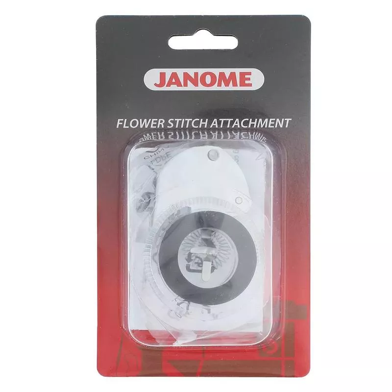 janome-flower-stitching-attachment-horizontal-rotary-hook-models-202261003 Janome Flower Stitching Attachment for Horizontal Rotary Hook Models 202261003