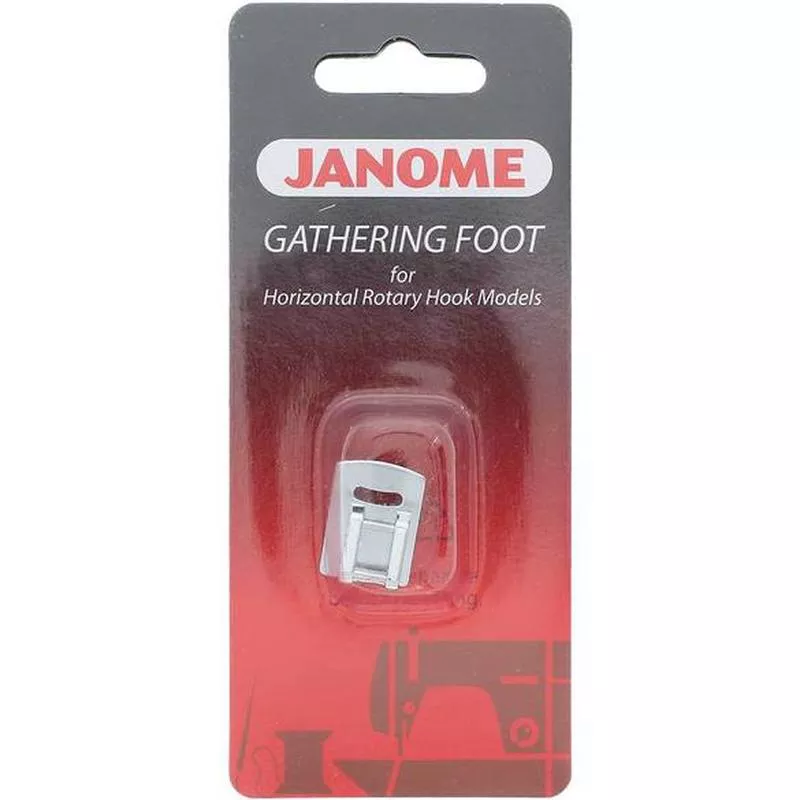 janome-gathering-foot-horizontal-rotary-hook-models-200315007 Janome Gathering Foot for Horizontal Rotary Hook Models 200315007