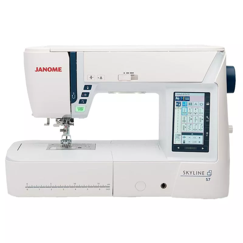 janome-refurbished-skyline-s7-sewing-quilting-machine Janome Refurbished Skyline S7 Sewing and Quilting Machine