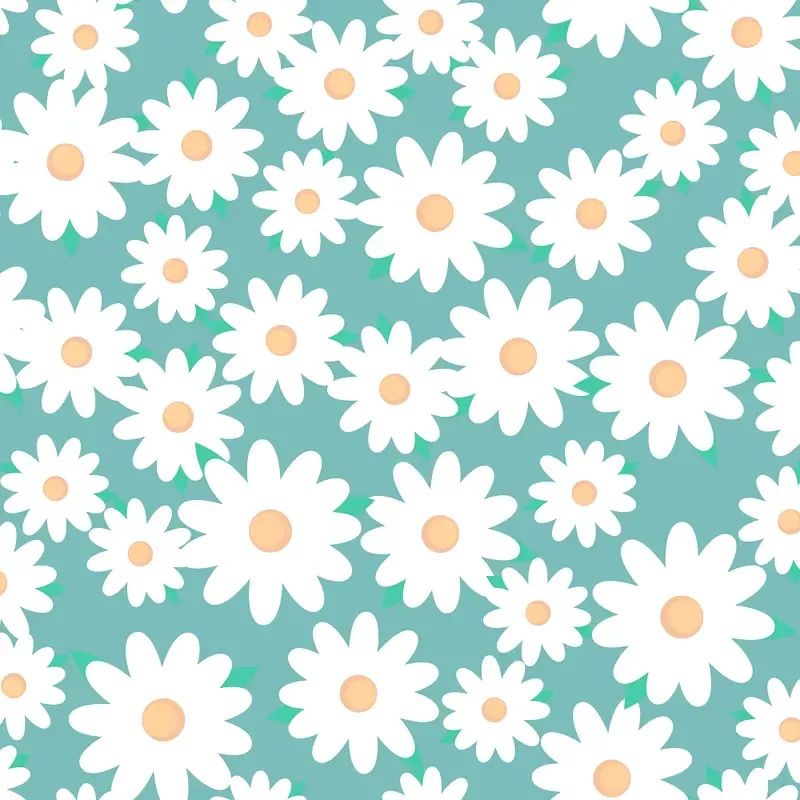 japanese-round-floral-fabric-cornflower Japanese Round Floral Fabric – Cornflower