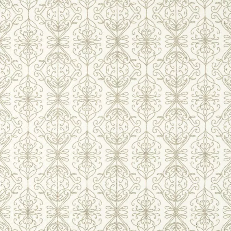 Java Linen Idyllic Diffused Light/Pearl Fabric by Harlequin