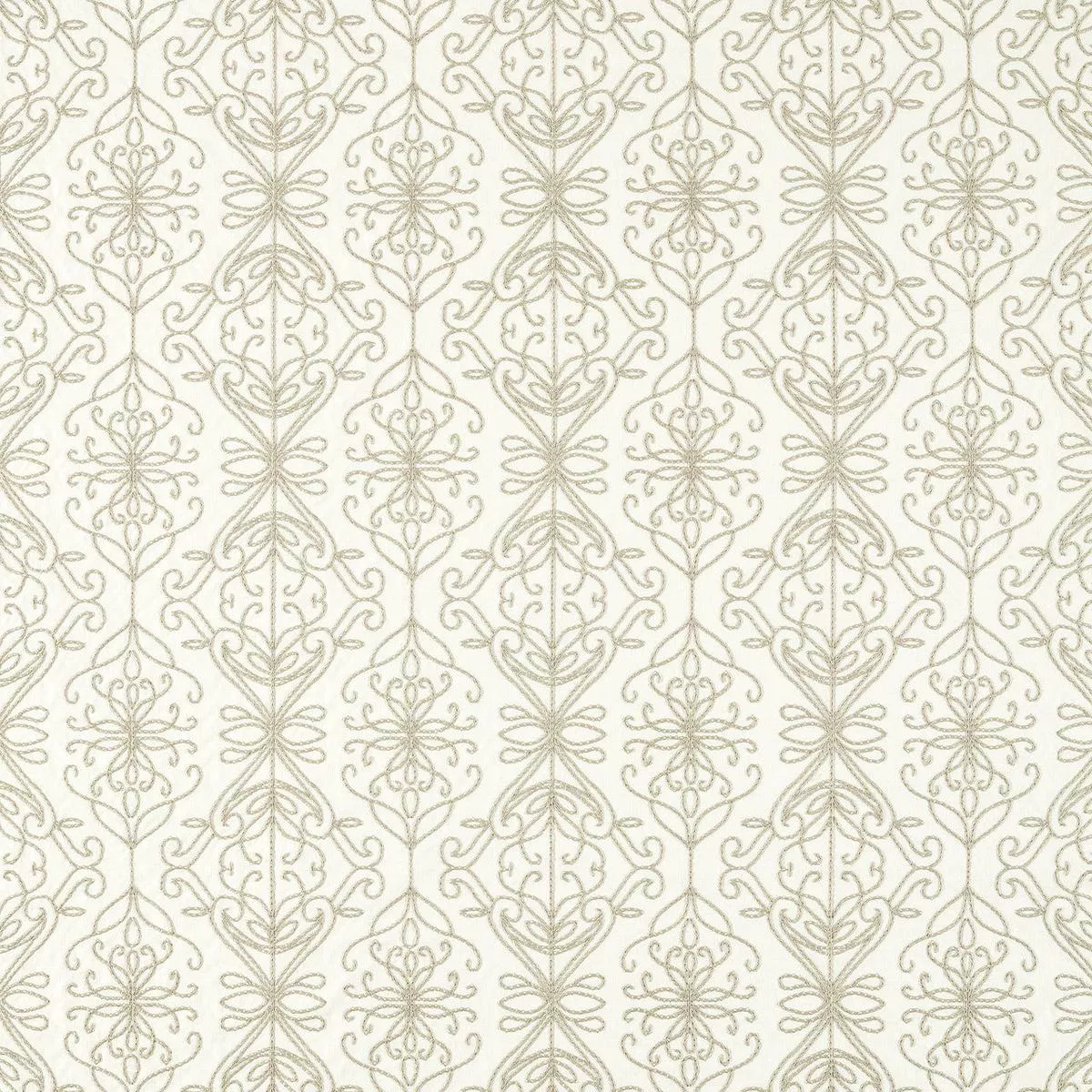 Java Linen Idyllic Diffused LightPearl Fabric by Harlequin
