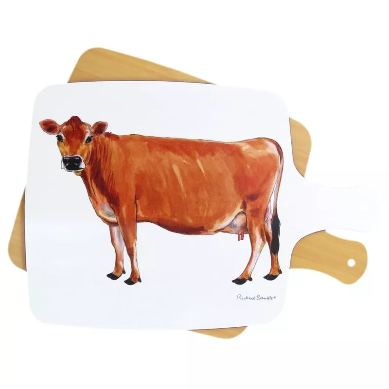 jersey-cow-melamine-chopping-board Jersey Cow Melamine Chopping Board