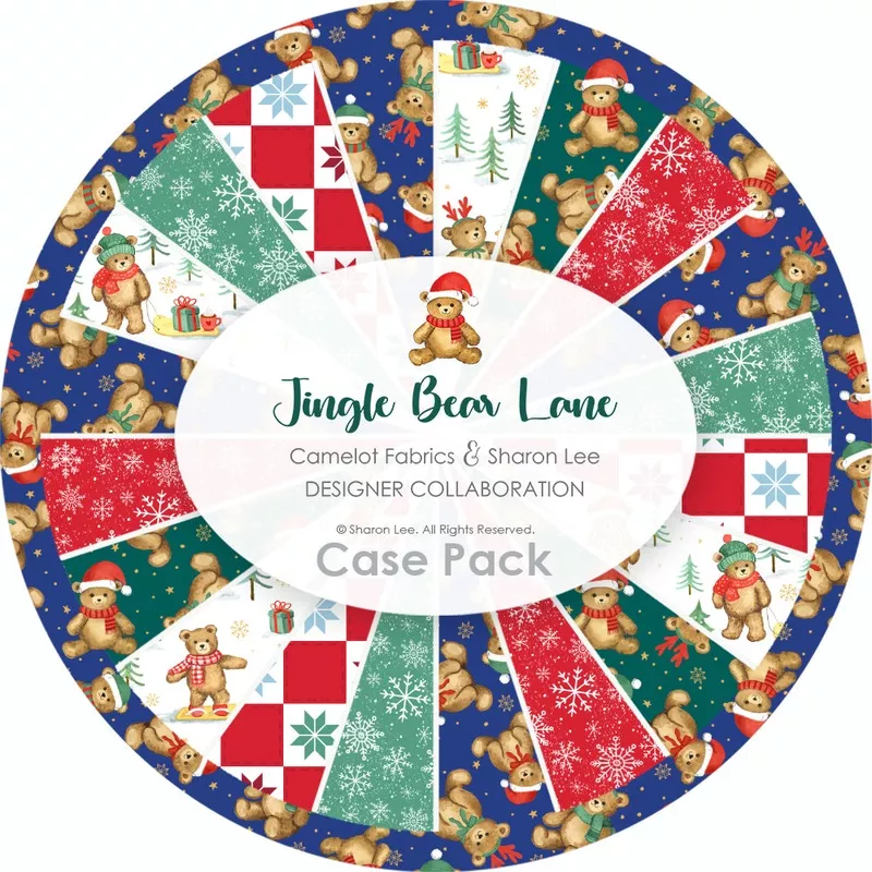 Jingle Bear Lane Collection Super Stack Case Pack (90 Yards)-98250204SSCASE Multi