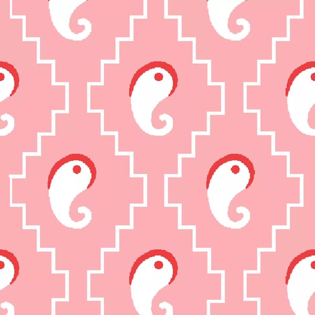 Juliette on Dogwood Fabric