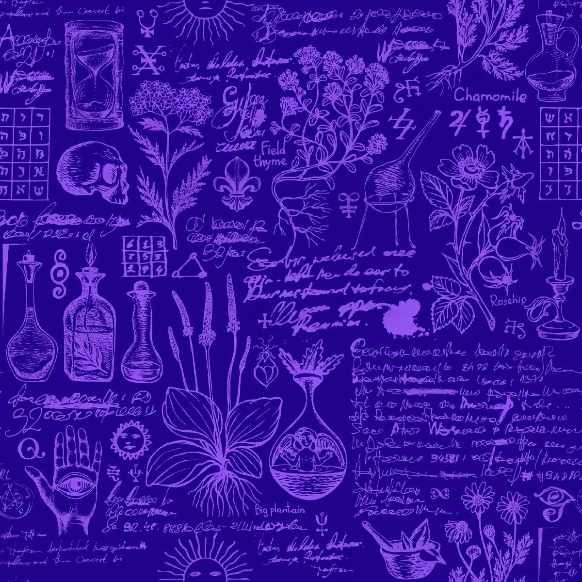 kate-ward-thacker-botanical-alchemy-purple-fabric Kate Ward Thacker – Botanical Alchemy – Purple Fabric