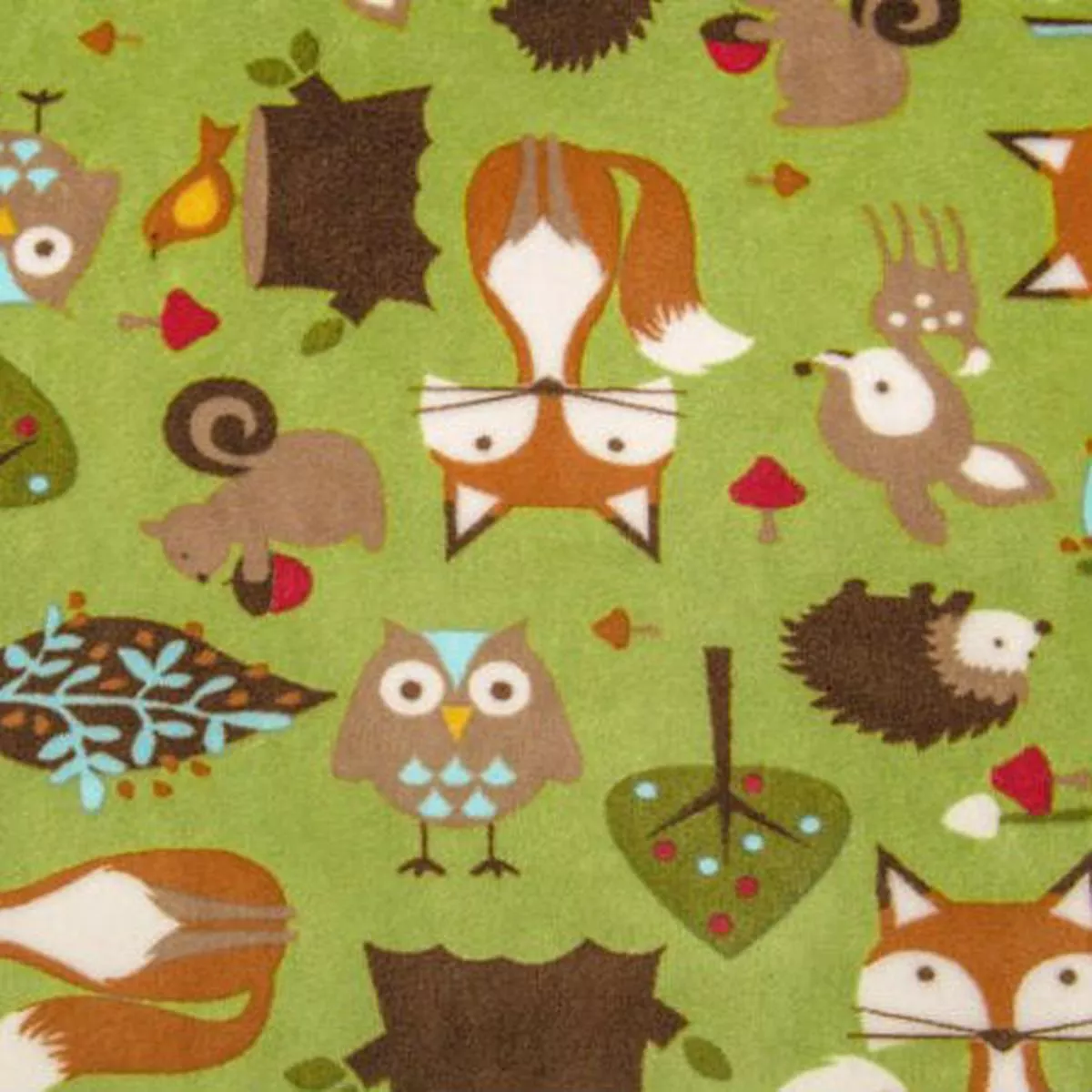 kiwi-forest-tails-shannon-fabrics-cuddle-minky Kiwi Forest Tails – Shannon Fabrics Cuddle Minky