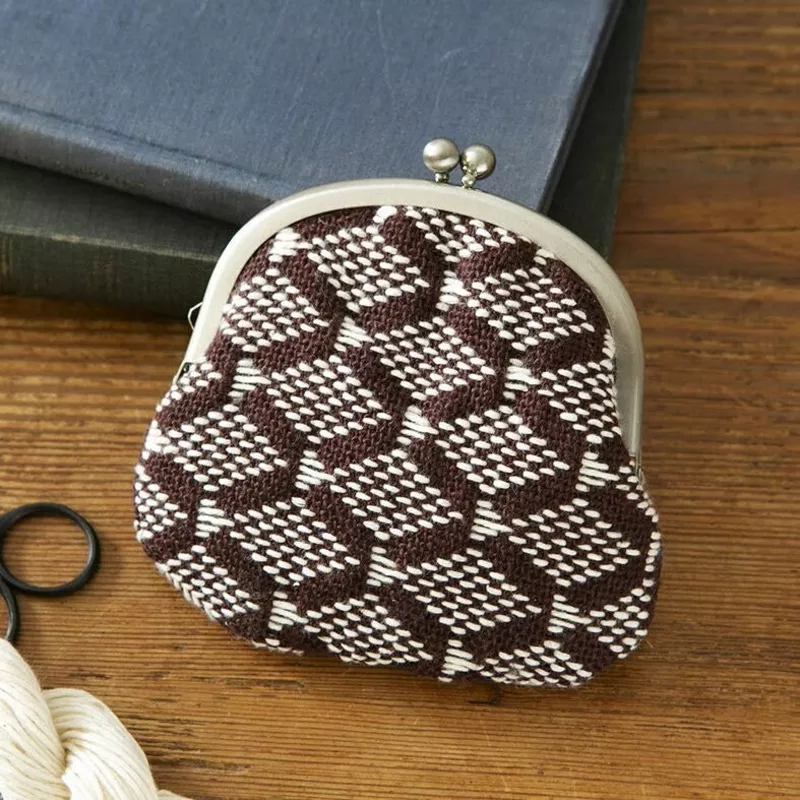 Kogin Clasp Purse Kit – Coffee