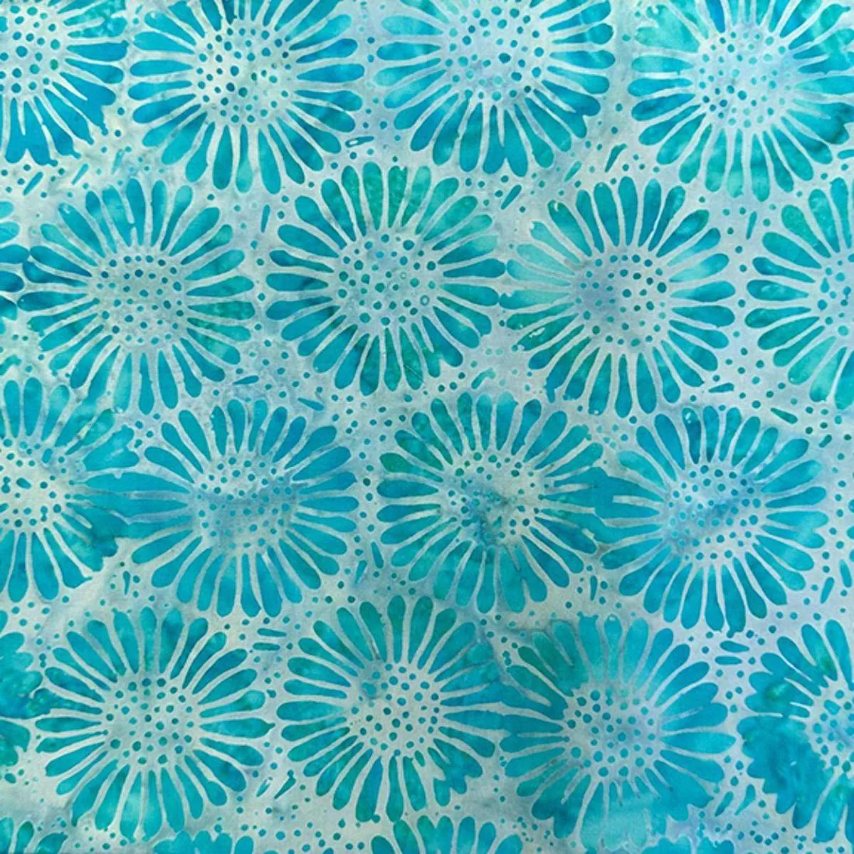 Large Daisy Teal/Chameleon by IB Studio