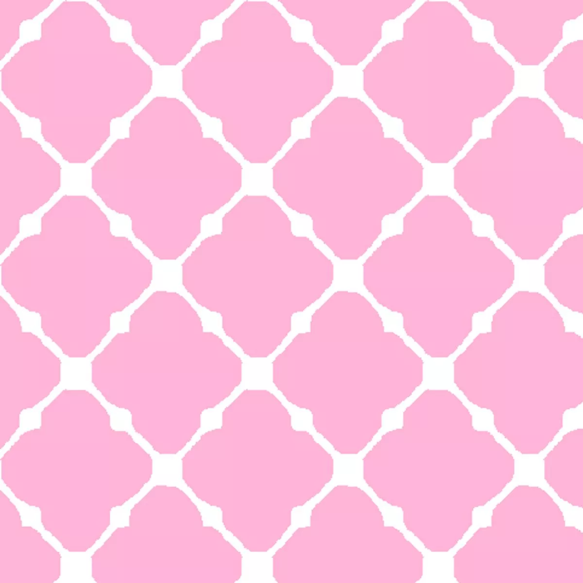 Lattice Weave on Pink Fabric