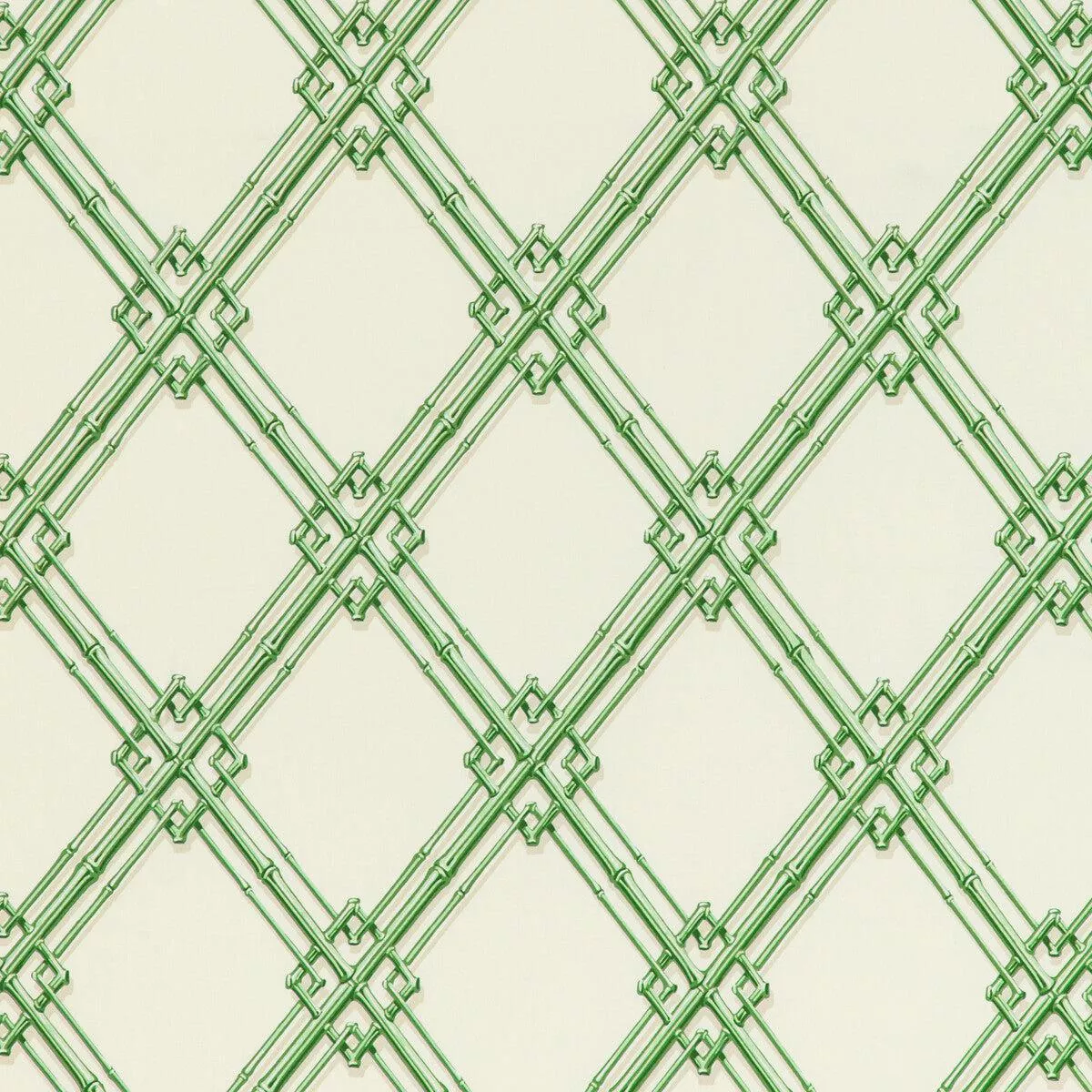 le-bambou-print-green-fabric Le Bambou Print Green Fabric