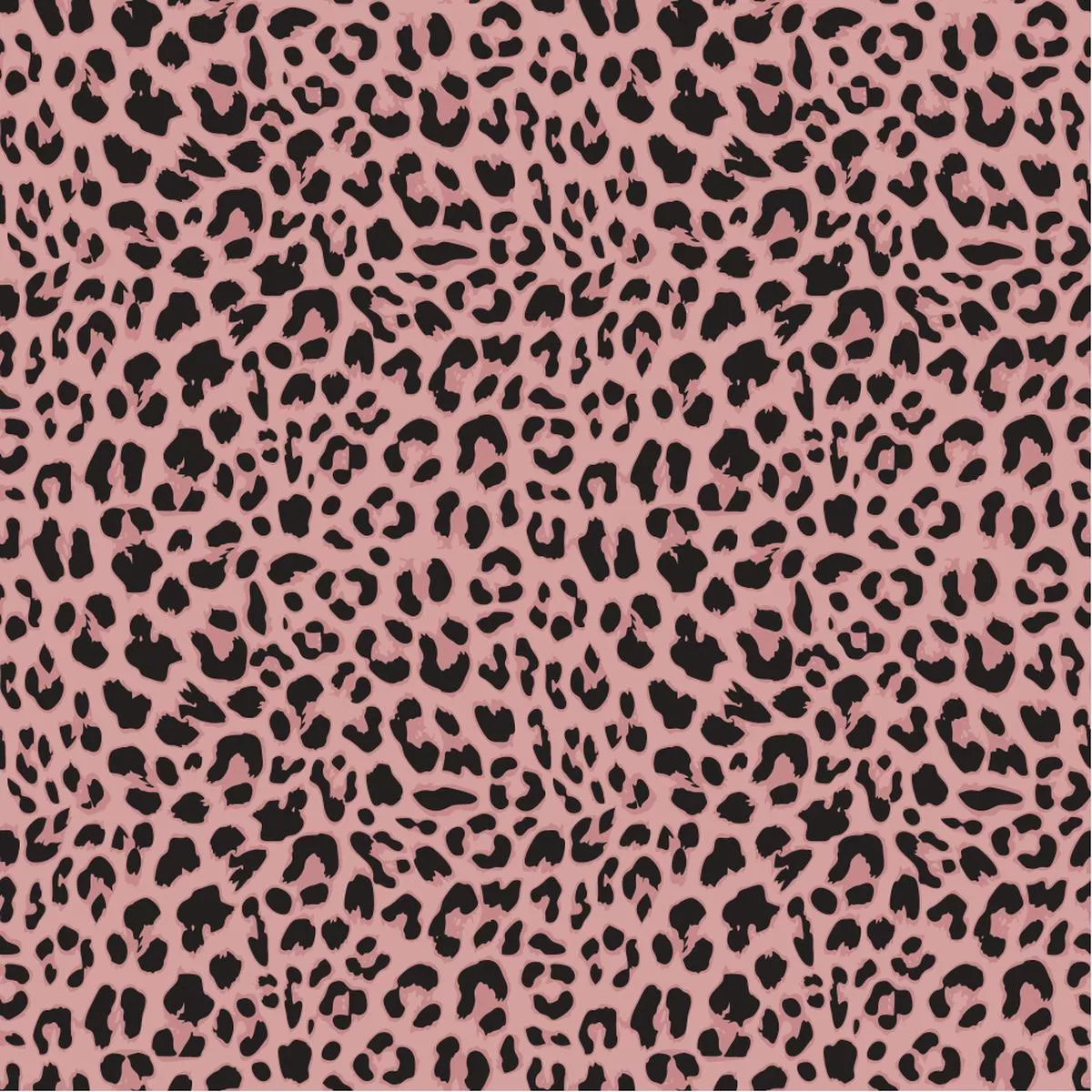 Leopard Skin Fabric – Rose Gold