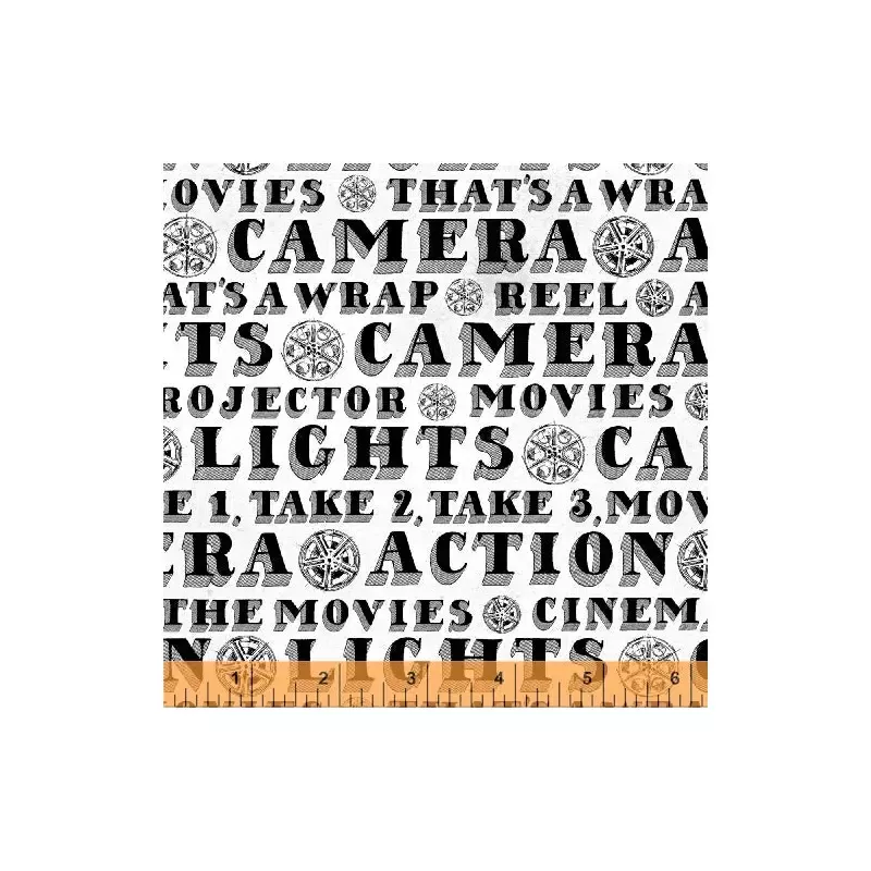 Light Camera Action Whistler Studios 42852-2 Cotton