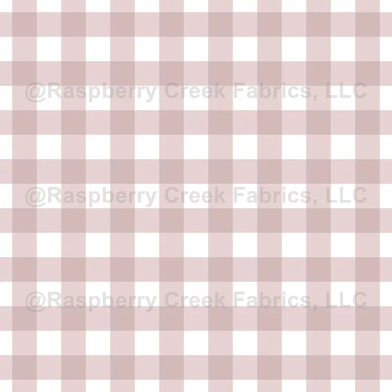 Light Gray-Pink Simple Plaid – large