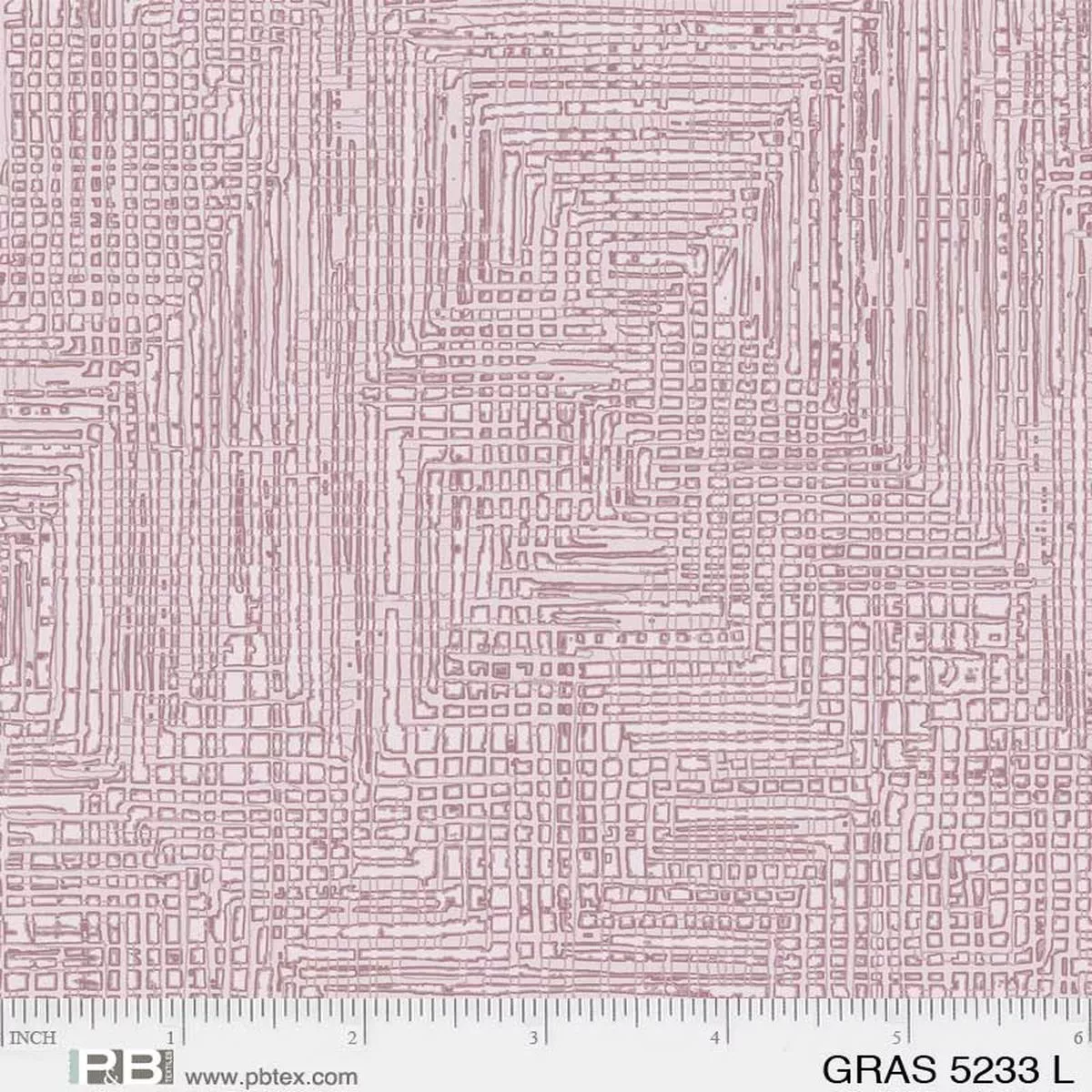 LIGHT(Lavender) Grasscloth Grass Roots from P&B Textiles
