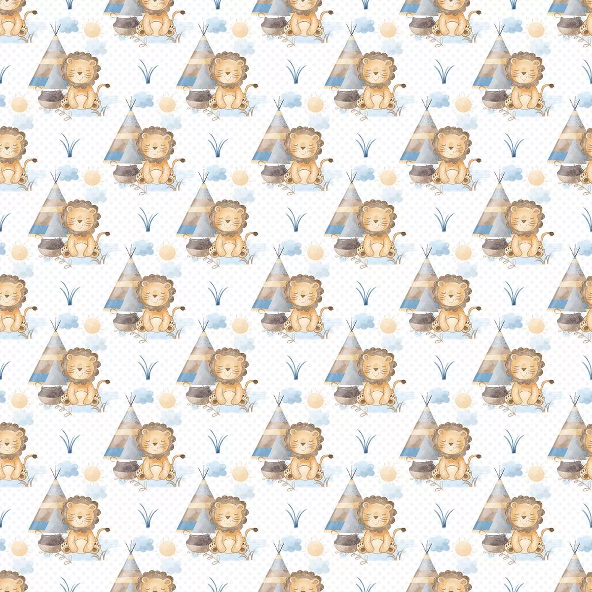 lil-lion-tent-fabric-white Lil Lion & Tent Fabric – White