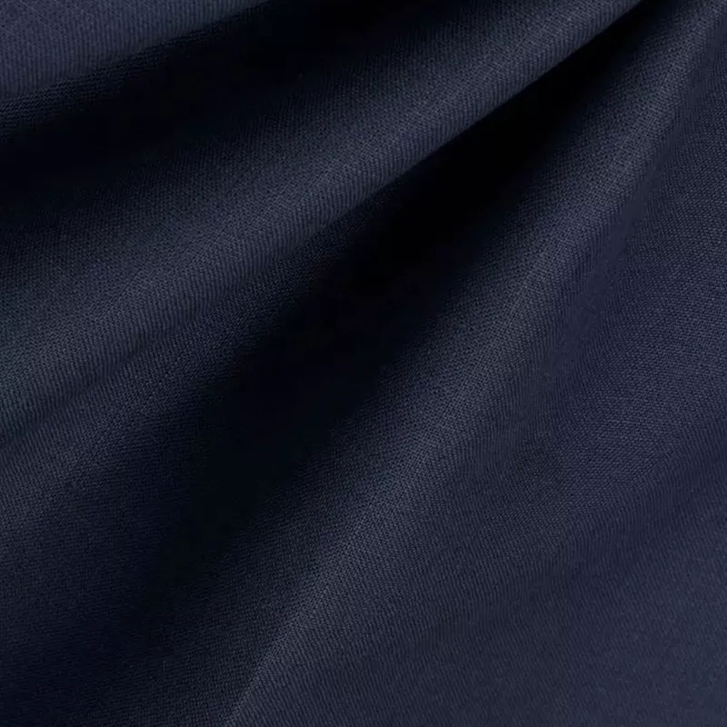 Linen/Cotton Blend Fabric [LSB-LC00] Navy