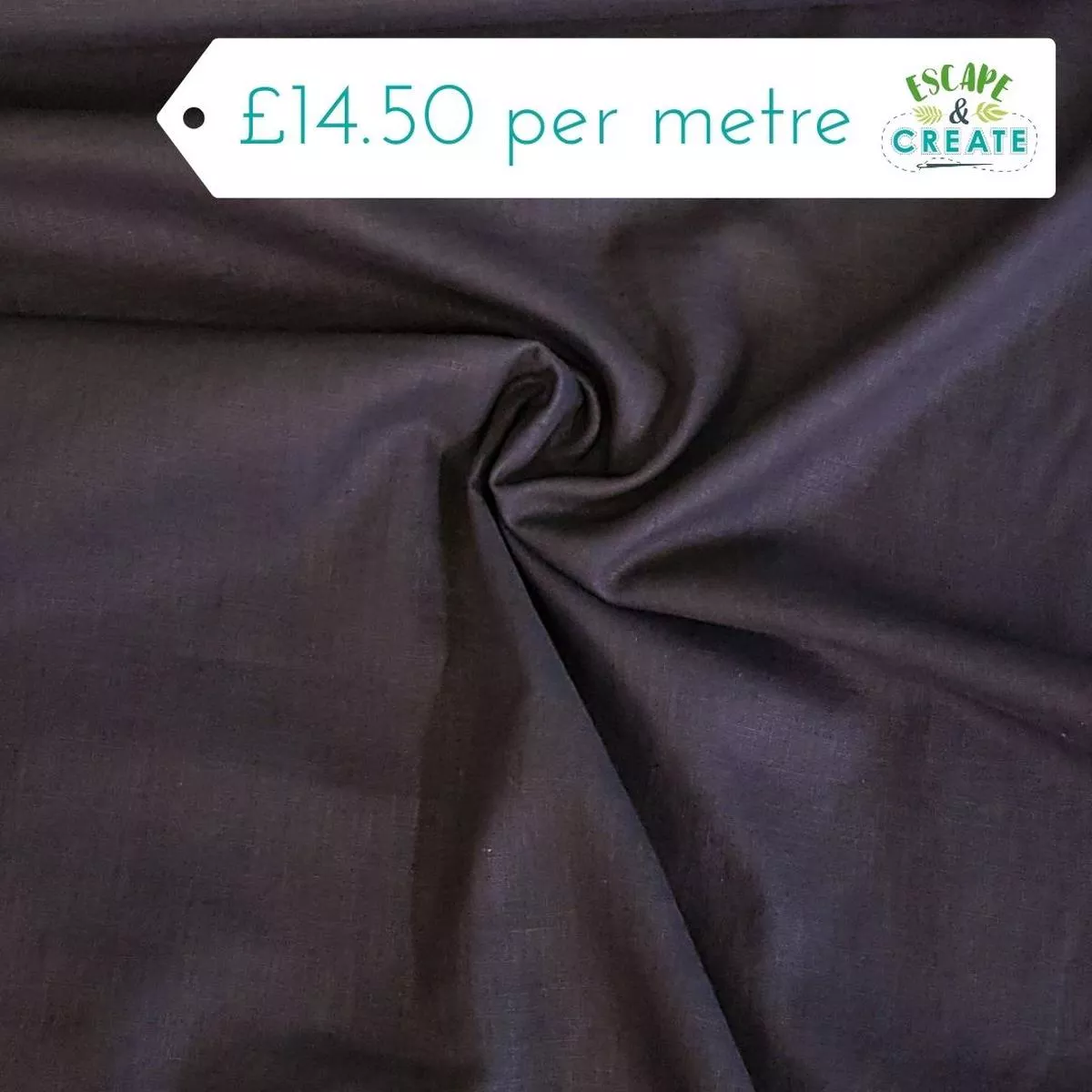 linen-in-plain-black-washed Linen in Plain Black (Washed)