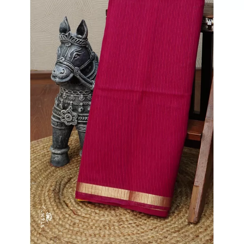 Linen Silk Saree | TTDS3087