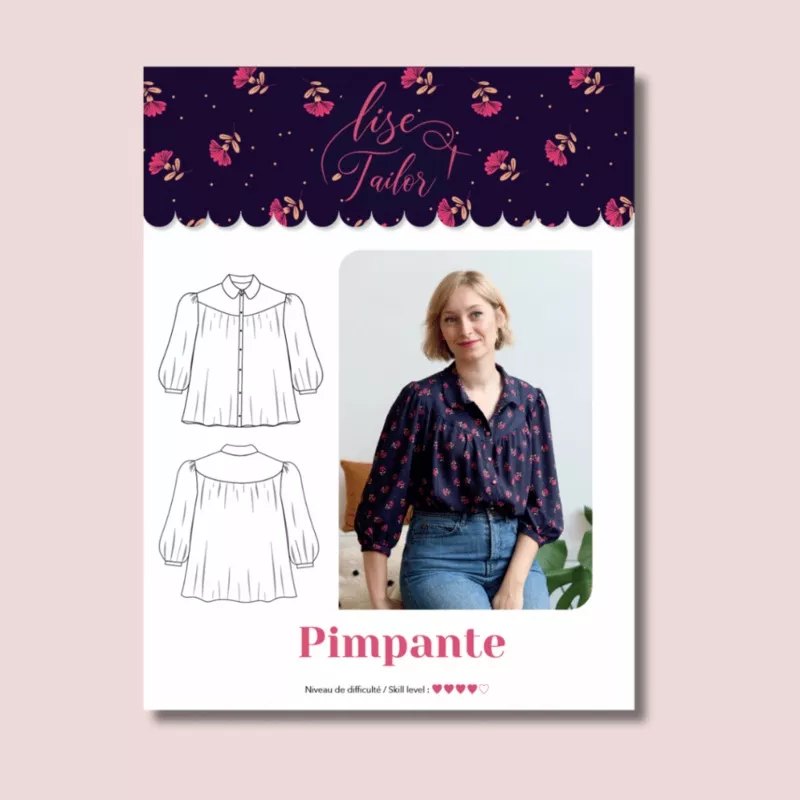 lise-tailor-pimpante-shirt-sewing-pattern Lise Tailor – Pimpante Shirt Sewing Pattern