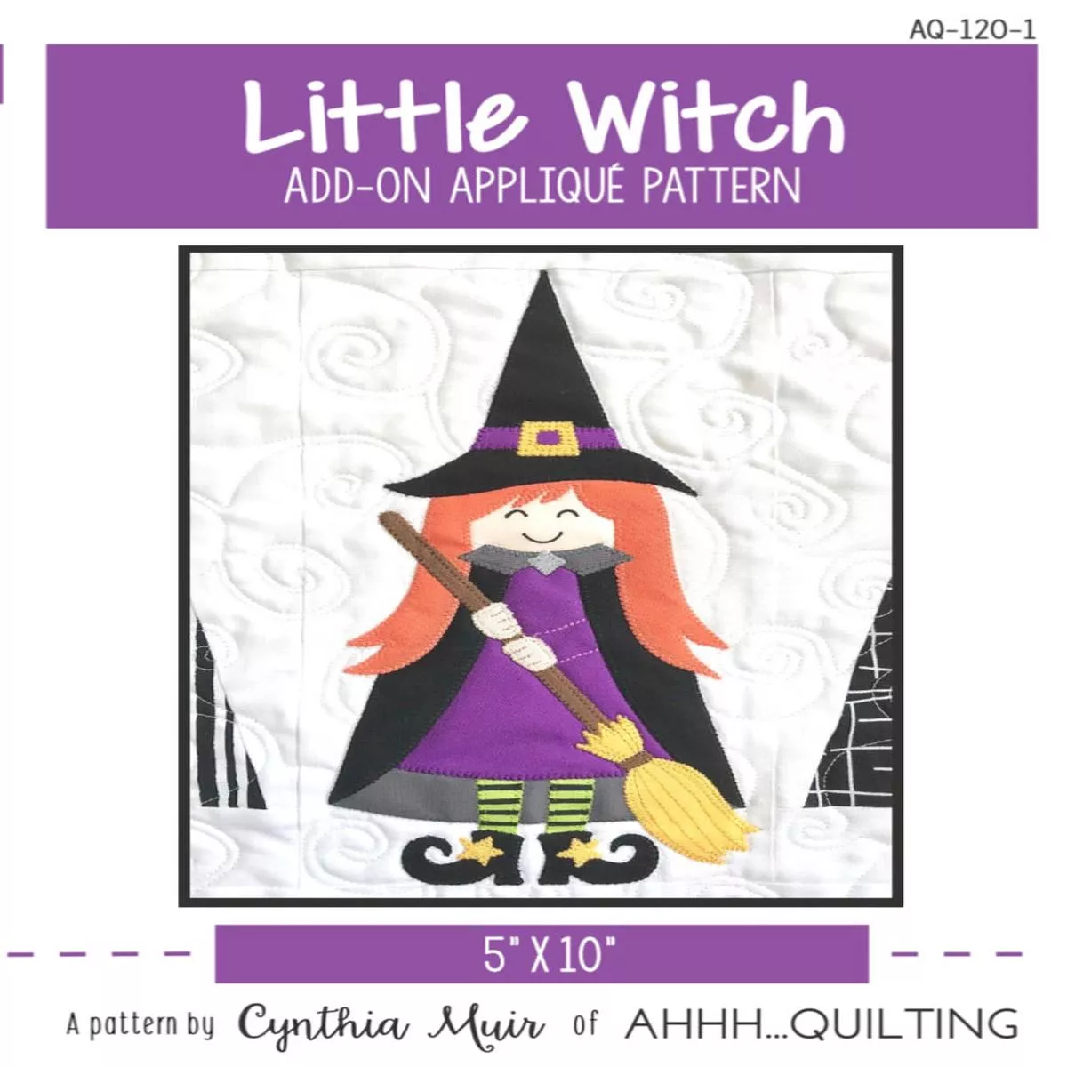little-witch-add-on-appliqu-paper-pattern Little Witch -ADD ON Appliqu Paper Pattern