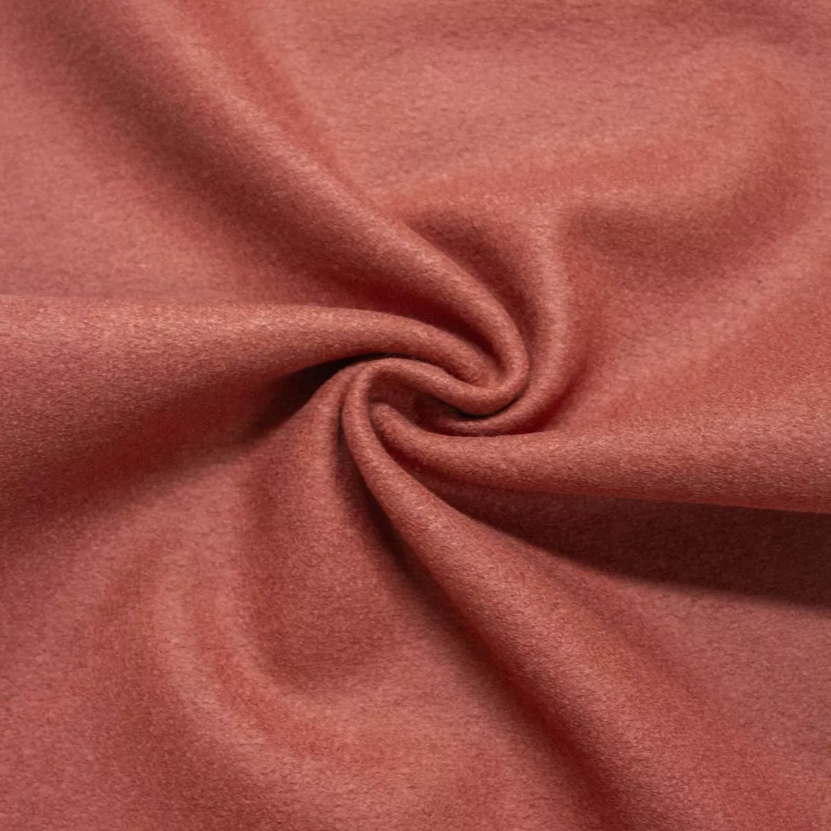Lloyd Old Pink Boiled Virgin Wool Fabric