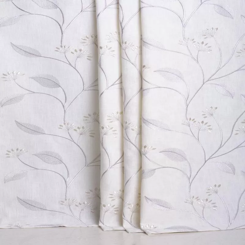 lofty-dream-fabric-by-metre-white-cream ‘Lofty Dream’ Fabric by the Metre (White/ Cream)