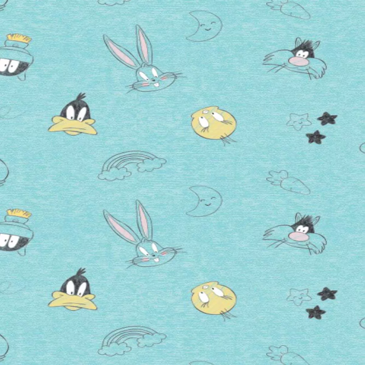 Looney Tunes Characters Heather Aqua