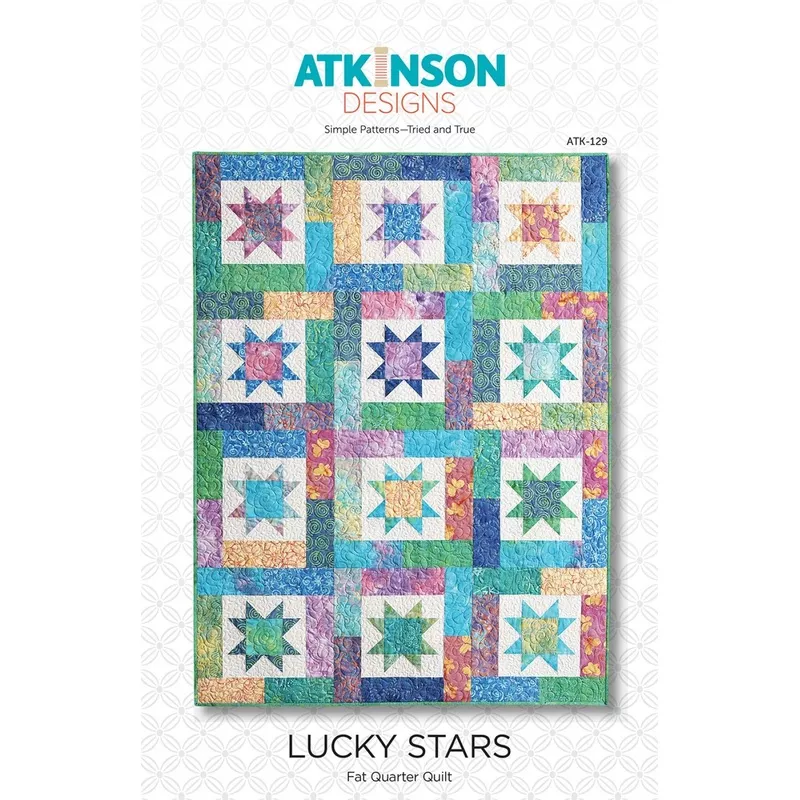 Lucky Stars Paper Pattern by Atkinson Designs, Multiple Sizes
