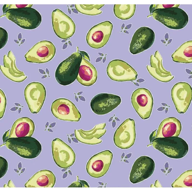Lucy June Avocados on Lilac