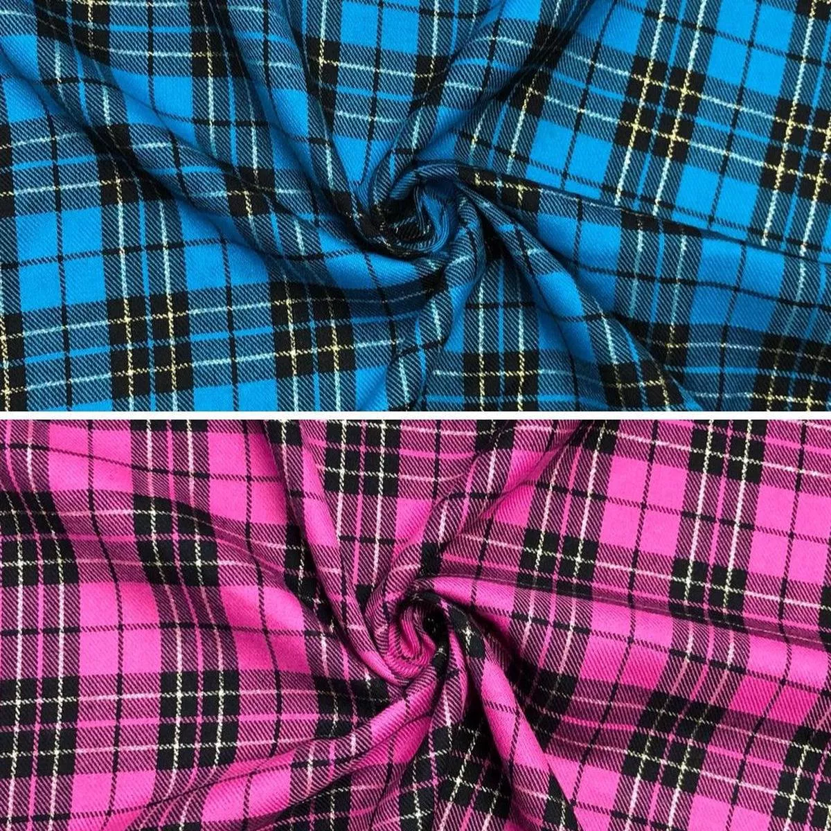 lurex-checkered-polyviscose-fabric Lurex Checkered PolyViscose Fabric