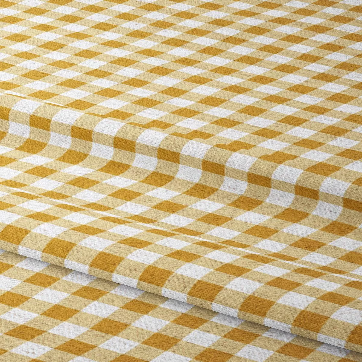 luscious-lemon-fabric-by-yard-ochre-yellow-white ‘Luscious Lemon’ Fabric by the Yard (Ochre Yellow/ White)