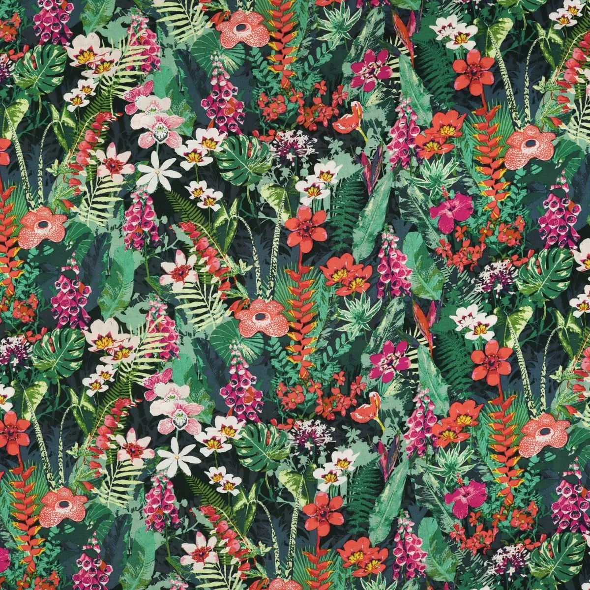 Lush Rainforest Fabric in Rayon