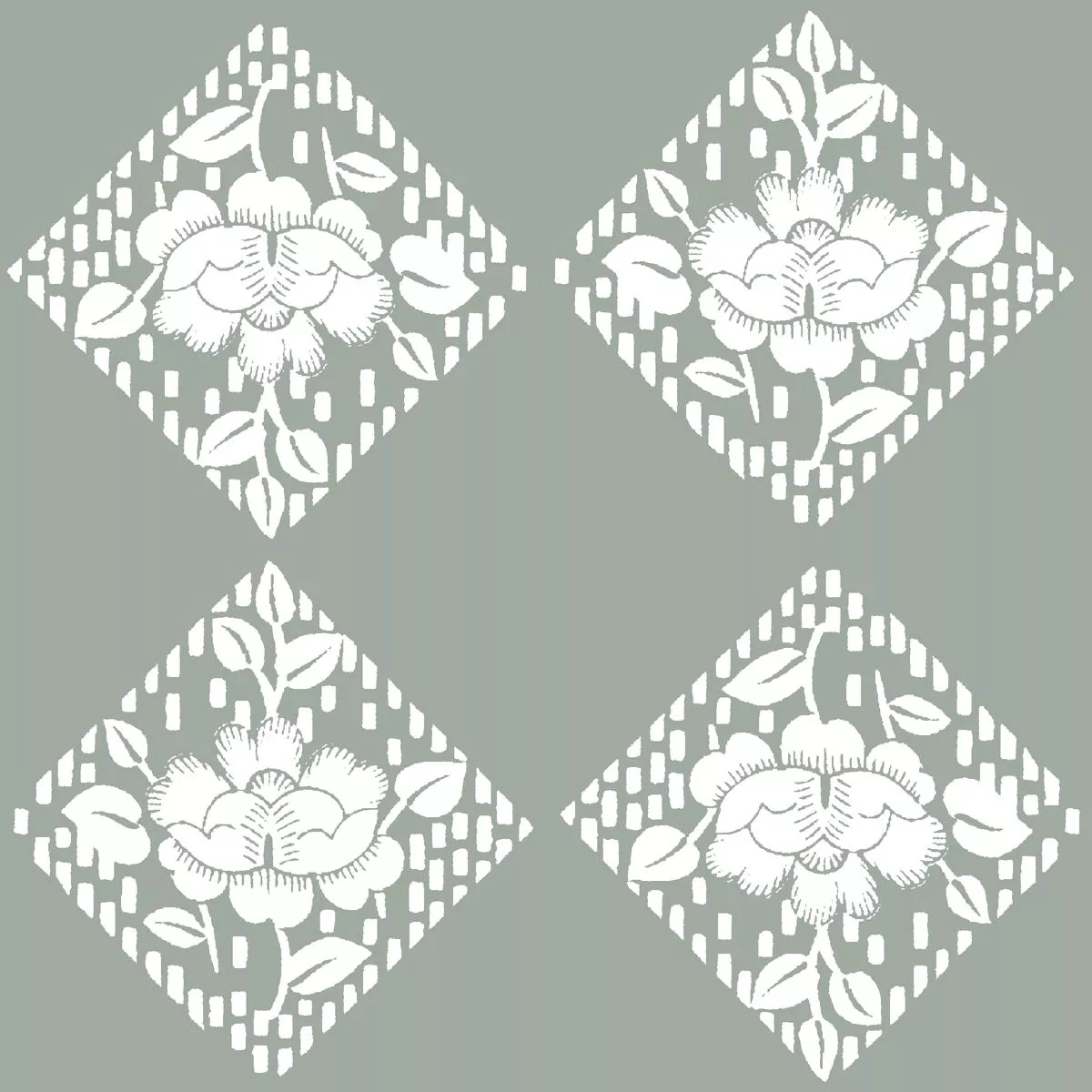 Lyon on Laurel Green Fabric