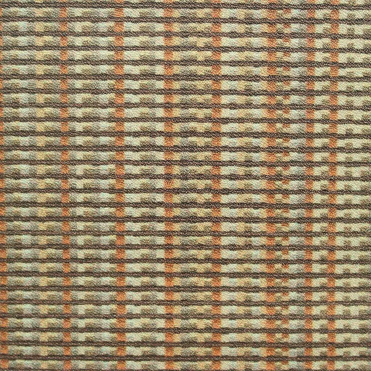Maharam Fraction Python Striped Vinyl Brown Upholstery Fabric