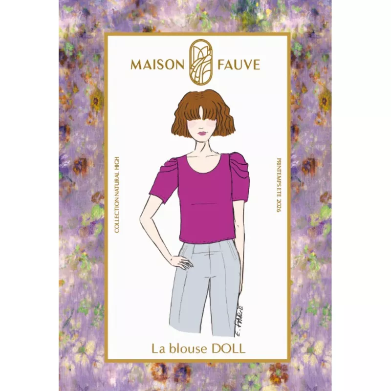 Maison Fauve – DOLL Blouse Paper Sewing Pattern