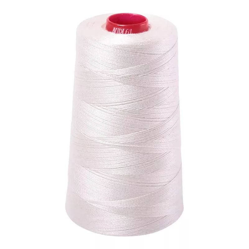 Mako Cotton Embroidery Thread Solid 12wt 1931yds Muslin