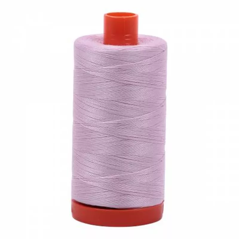 Mako Cotton Thread Solid 50wt 1422yds Light Lilac MK50-2510
