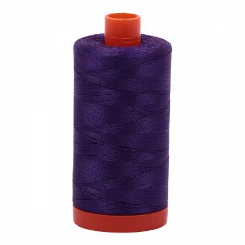 Mako Cotton Thread Solid 50wt 1422yds Medium Purple MK50-2545