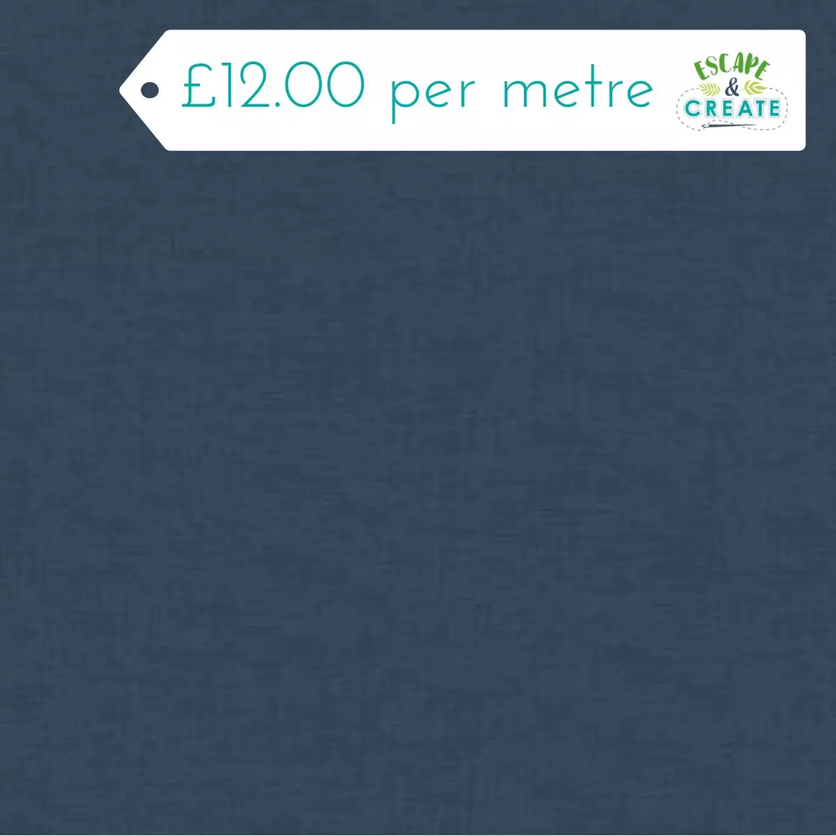 makower-linen-texture-bluestone-100-cotton Makower Linen Texture Bluestone 100% Cotton